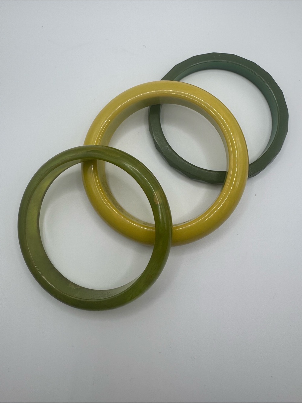 Vintage Bakelite Bangle Stack